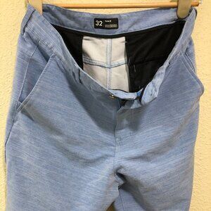 Hurley H20-Dri Board Shorts Light Blue Size 32